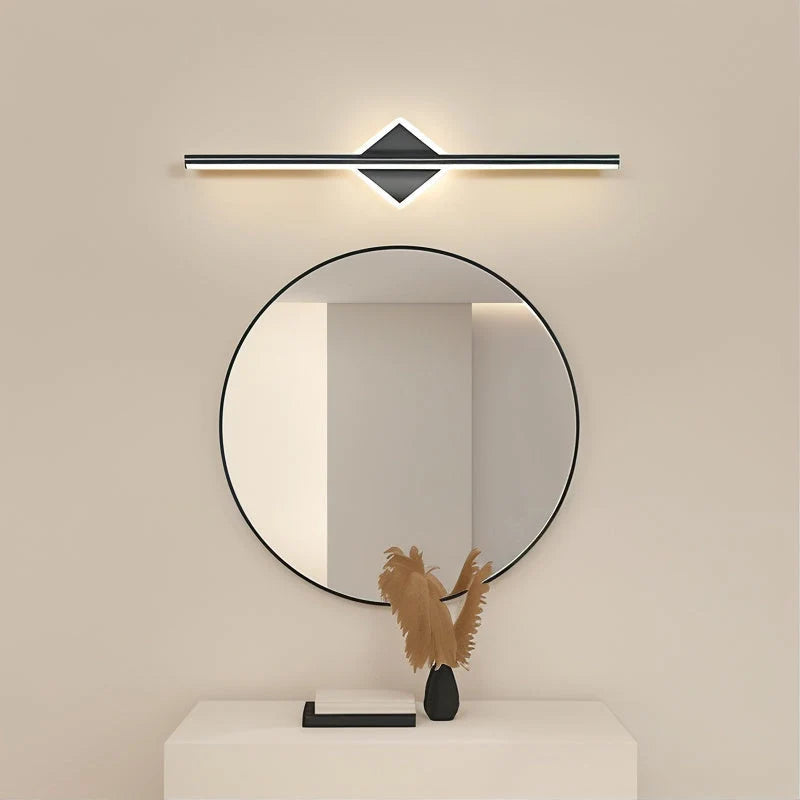 LED Wall Lamp Integrated Warm Light Black & Gold