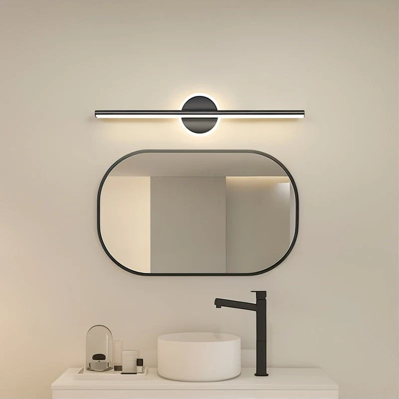 LED Wall Lamp Integrated Warm Light Black & Gold