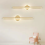 LED Wall Lamp Integrated Warm Light Black & Gold