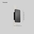 LED Wall Lamp Rectangular Integrated Metal Frame
