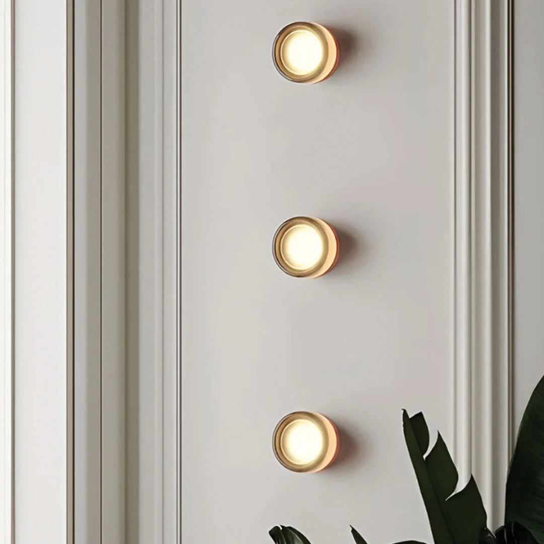 LED Wall Lamp Warm 3000K Aluminum & Acrylic
