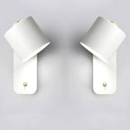 LED Wall Light Directed Lighting Integrated Switch Metal Body