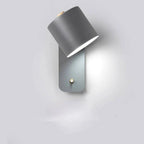 LED Wall Light Directed Lighting Integrated Switch Metal Body