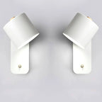 LED Wall Light Directed Lighting Integrated Switch Metal Body