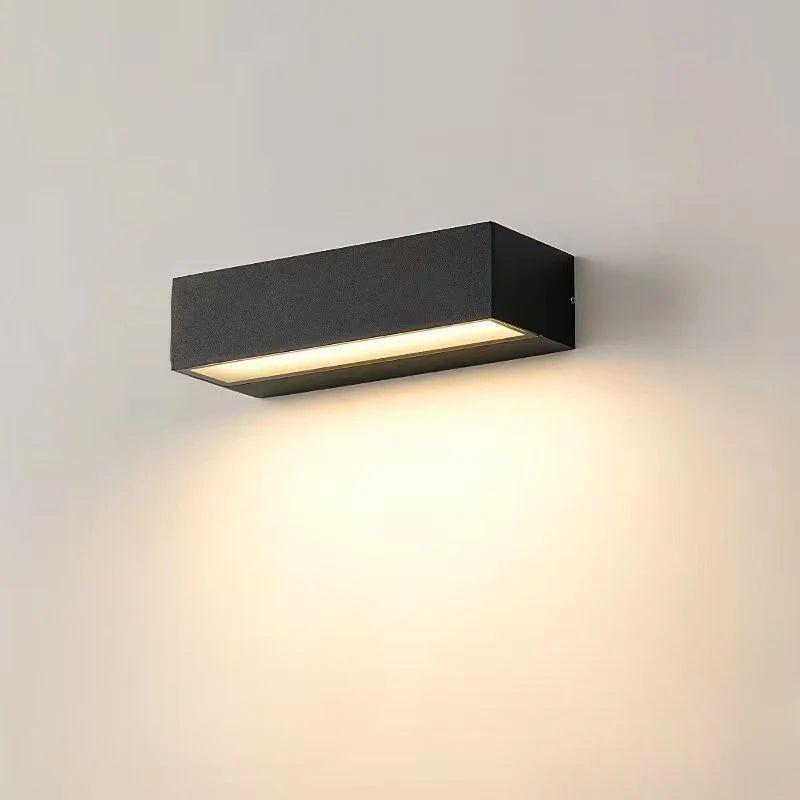 LED Wall Light Linear Metal & Acrylic IP44