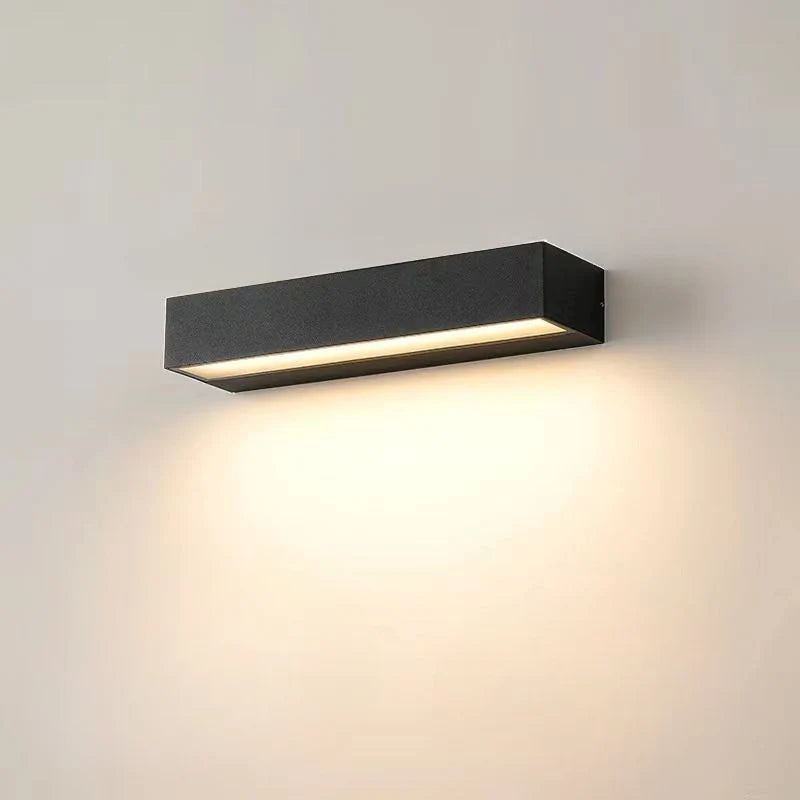 LED Wall Light Linear Metal & Acrylic IP44