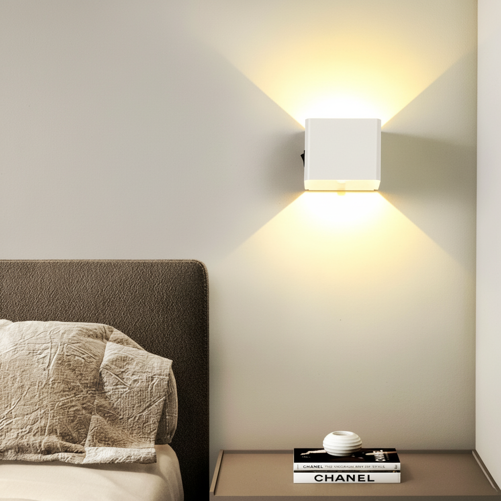 LED Wall Light Motion Sensor USB Rechargeable 60-Day Battery