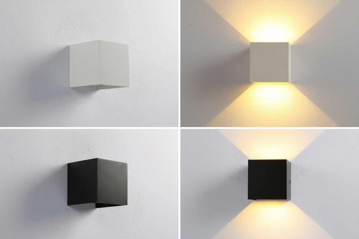 LED Wall Light Motion Sensor USB Rechargeable 60-Day Battery