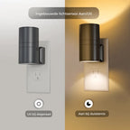 LED Wall Light Plug-In Dimmable Automatic Sensor