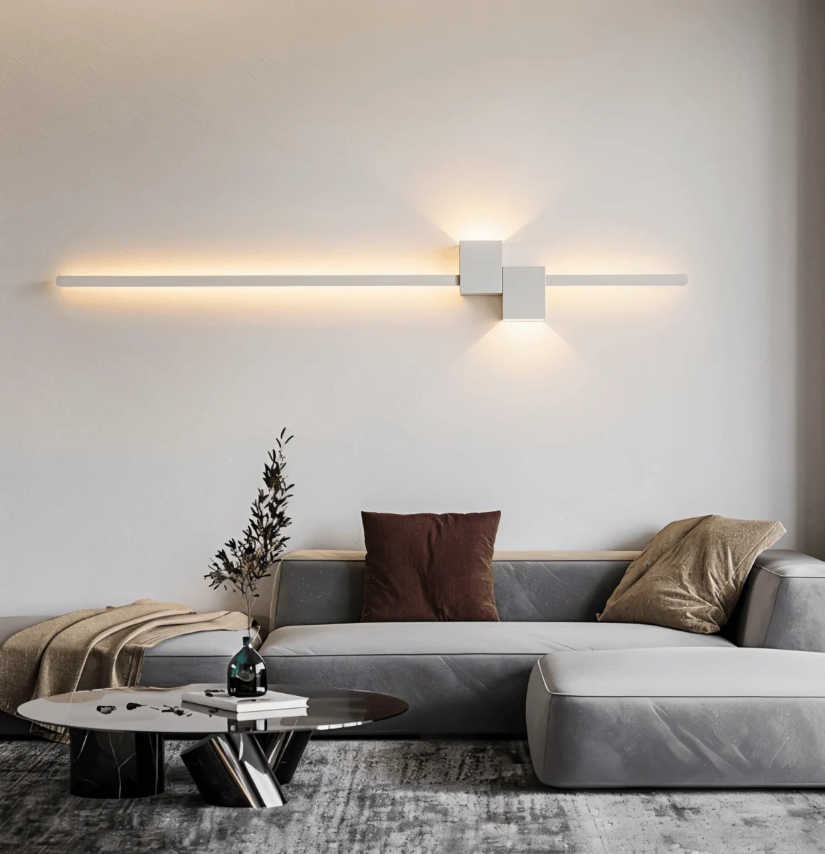 LED Wall Light Slim Integrated Indirect Lighting