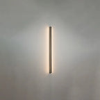 LED Wall Light Slim Linear Matte Black