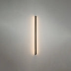 LED Wall Light Slim Linear Matte Black