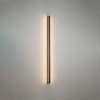 LED Wall Light Slim Linear Matte Black