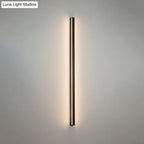 LED Wall Light Slim Linear Matte Black