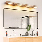 LED Wall Light Travertine & Wood Integrated LED