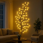 LED Wall Light Willow Branch Warm White Dimmable & Remote