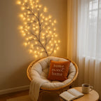 LED Wall Light Willow Branch Warm White Dimmable Remote Control