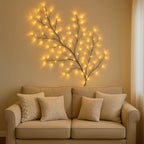 LED Wall Light Willow Branch Warm White Dimmable Remote Control
