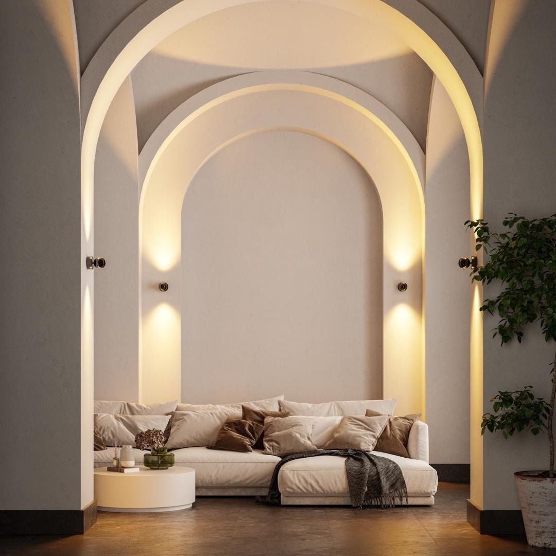 LED Wall Sconce Touch-Dimmable Energy-Efficient