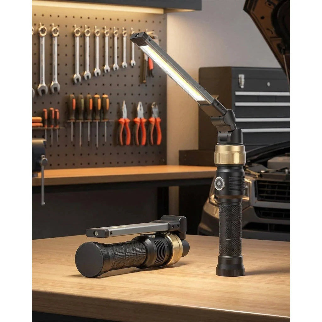 LED Work Light Magnetic 360 Degree Rechargeable