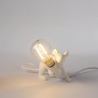 Lamp Animal-Shaped Gold Finish