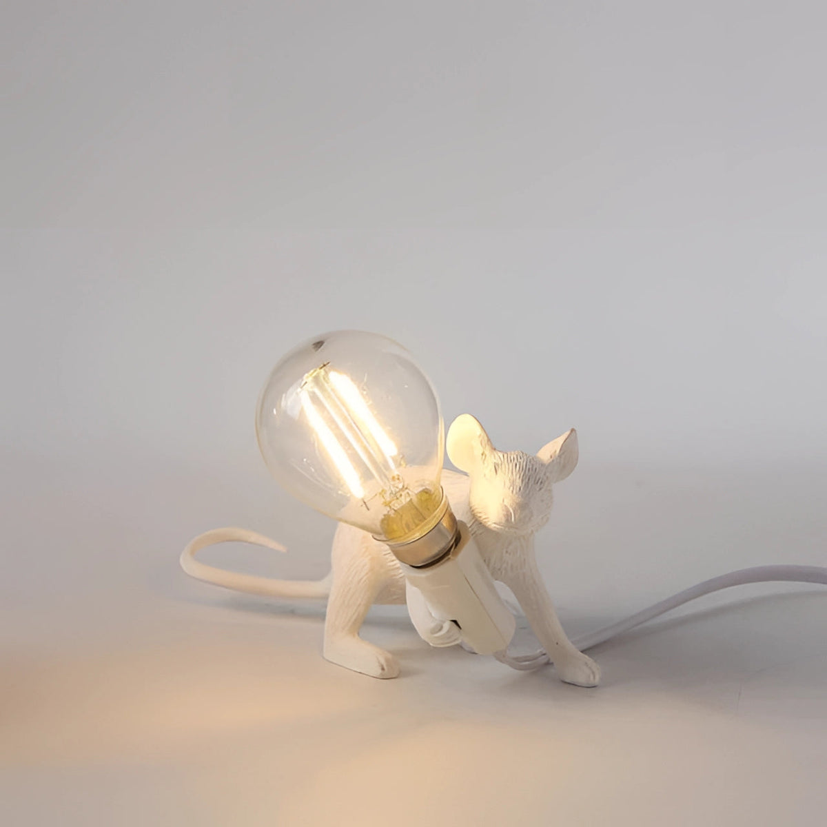 Lamp Animal-Shaped Gold Finish
