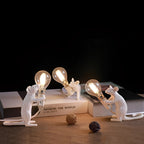 Lamp Animal-Shaped Gold Finish