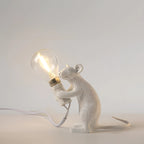Lamp Animal-Shaped Gold Finish