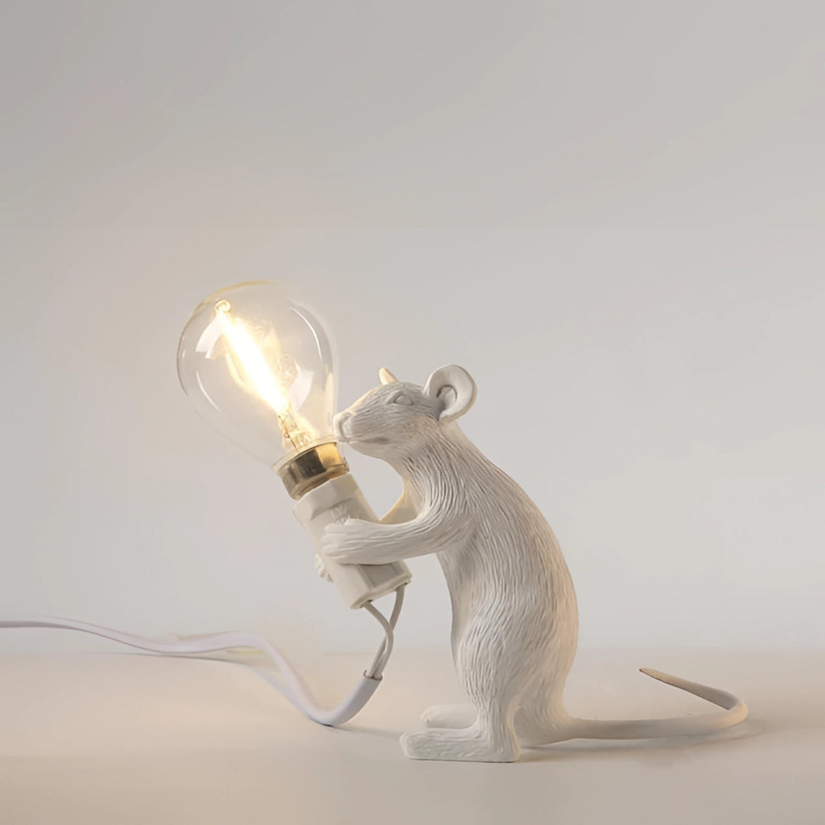Lamp Animal-Shaped Gold Finish