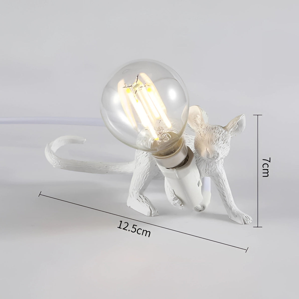 Lamp Animal-Shaped Gold Finish