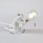 Lamp Animal-Shaped Gold Finish