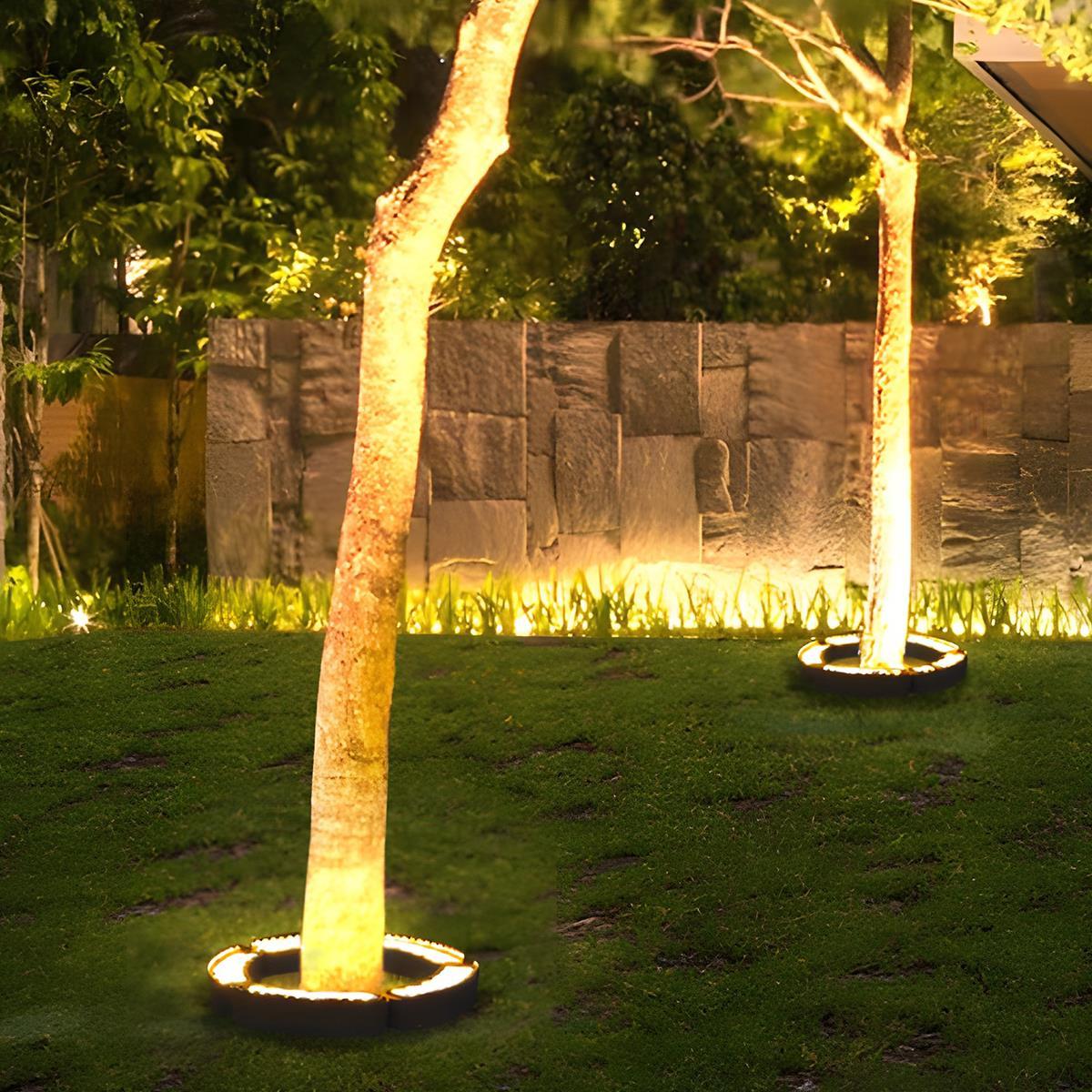 Landscape Arc Light Waterproof LED Warm White & RGB