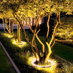 Landscape Arc Light Waterproof LED Warm White & RGB