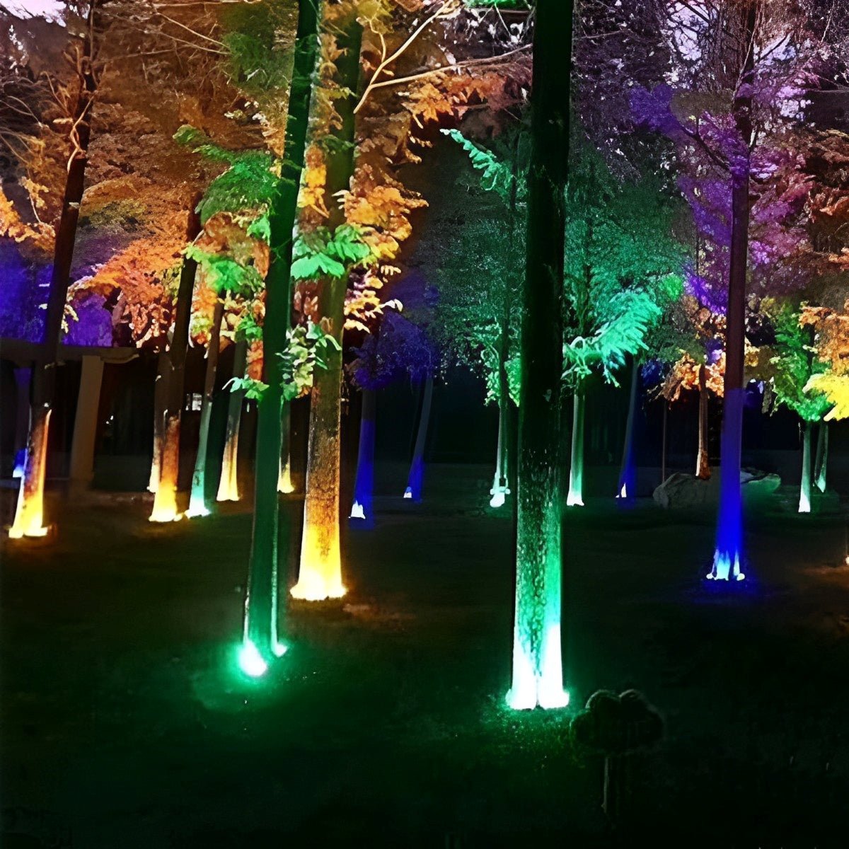 Landscape Arc Light Waterproof LED Warm White & RGB