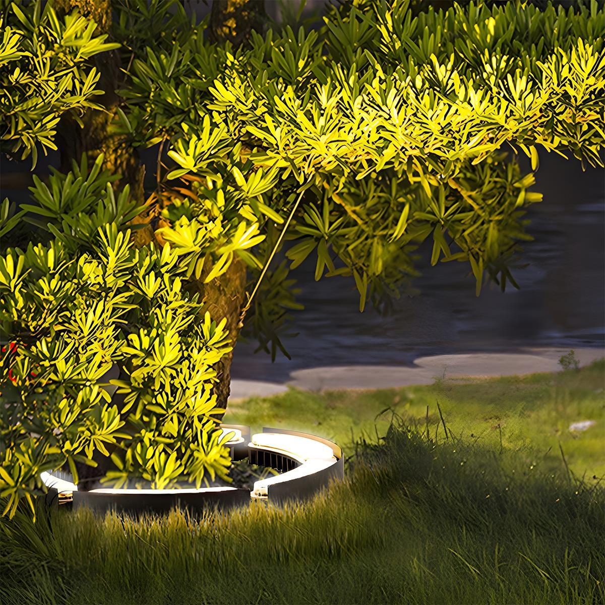 Landscape Arc Light Waterproof LED Warm White & RGB