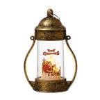 Lantern Battery-Powered Warm LED Reindeer Cutout