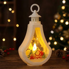 Lantern Christmas Motif Warm Glow Indoor Outdoor