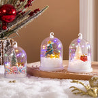 Lantern Christmas Motif Warm White LED Cordless