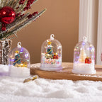 Lantern Christmas Motif Warm White LED Cordless