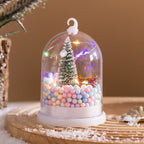 Lantern Christmas Motif Warm White LED Cordless
