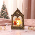 Lantern Christmas Motifs Integrated LED Hanger & Table Decor