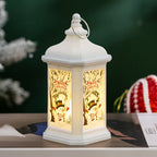 Lantern Christmas Scene Metal Hanging & Tabletop
