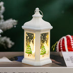 Lantern Christmas Scene Metal Hanging & Tabletop