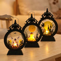 Lantern Classic Cutout Design Sturdy Handle