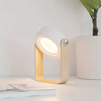 Lantern Cordless Rechargeable 4-in-1 Dimmable Bamboo Accent