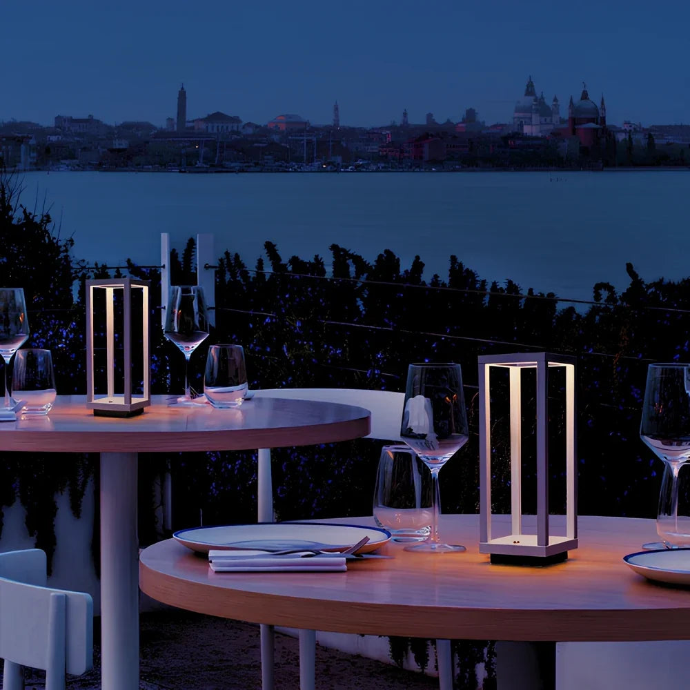 Lantern Cordless Rechargeable Touch-Dimmable 13-Hour Battery