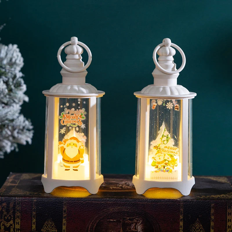Lantern Festive Motifs Weather-Resistant Plastic