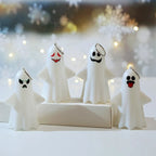 Lantern Ghost Design Battery-Operated LED Keychain