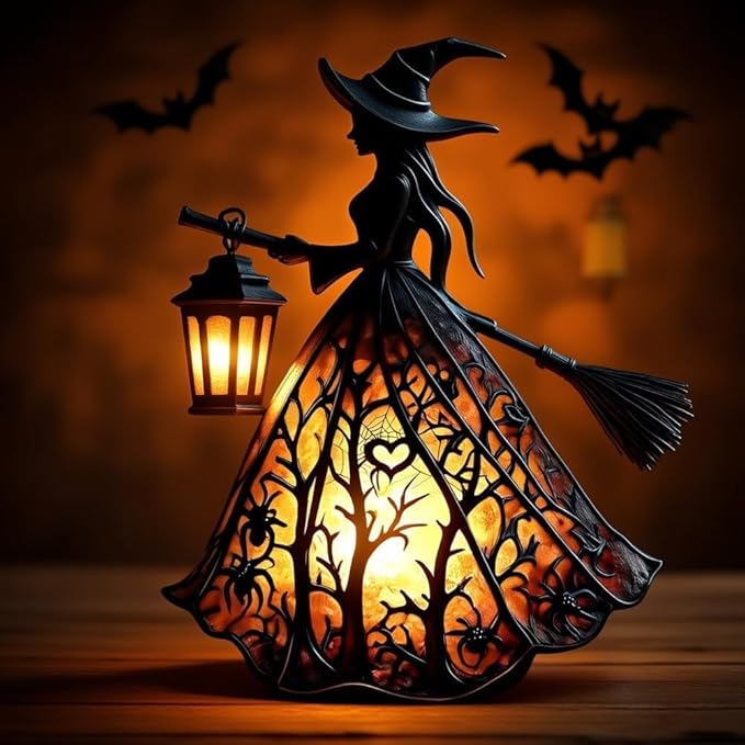 Lantern Gothic LED Candle Effect