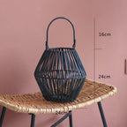 Lantern Handcrafted Woven Candle & LED Compatible